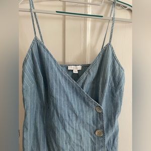 Topshop chambray dress
